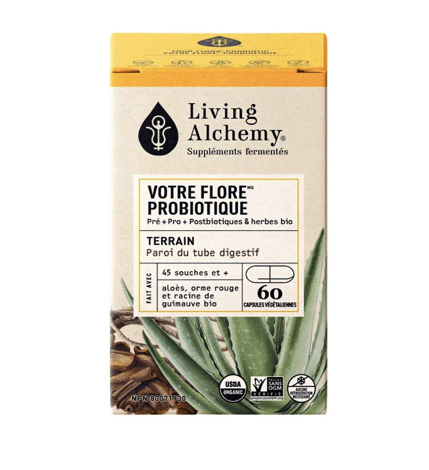 Votre Flore Terrain - Probiotiques - Living Alchemy